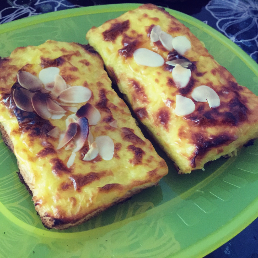 现烤芝士厚吐司