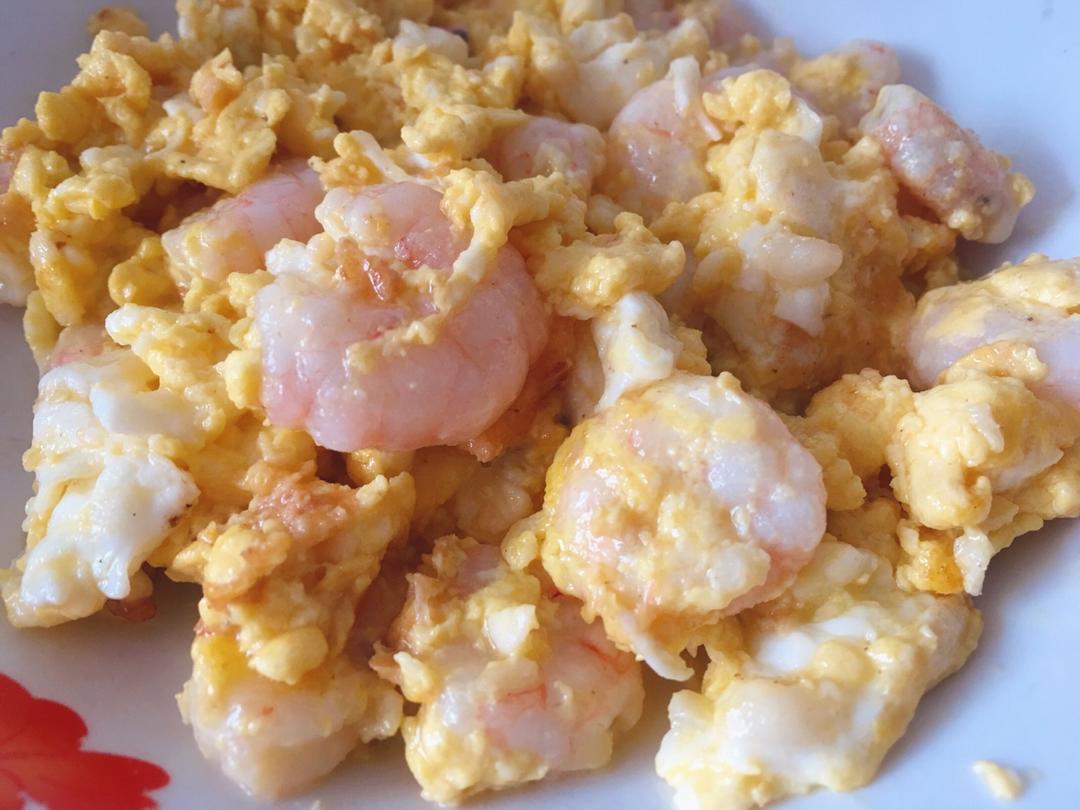 虾仁滑炒鸡蛋