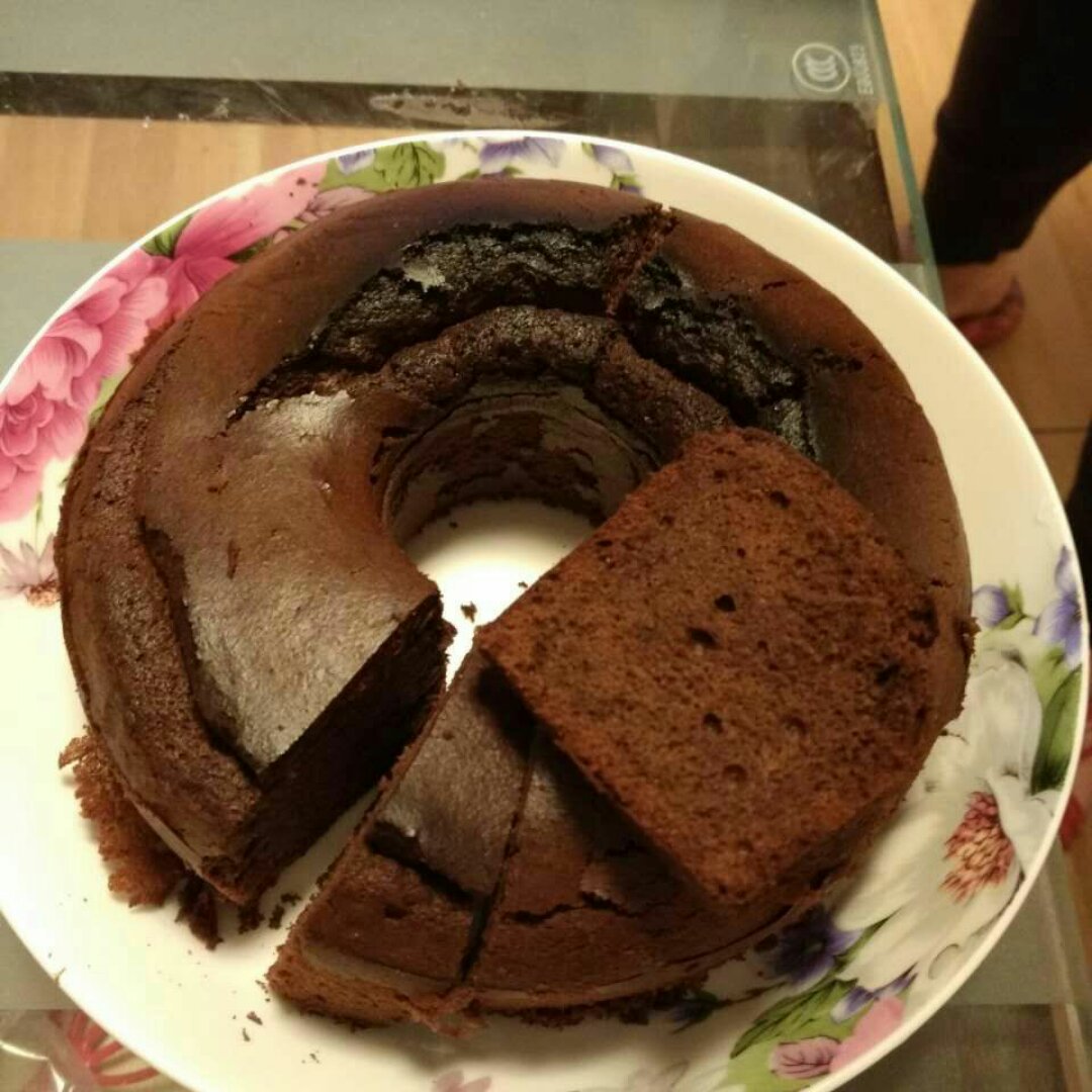 六寸巧克力戚风蛋糕