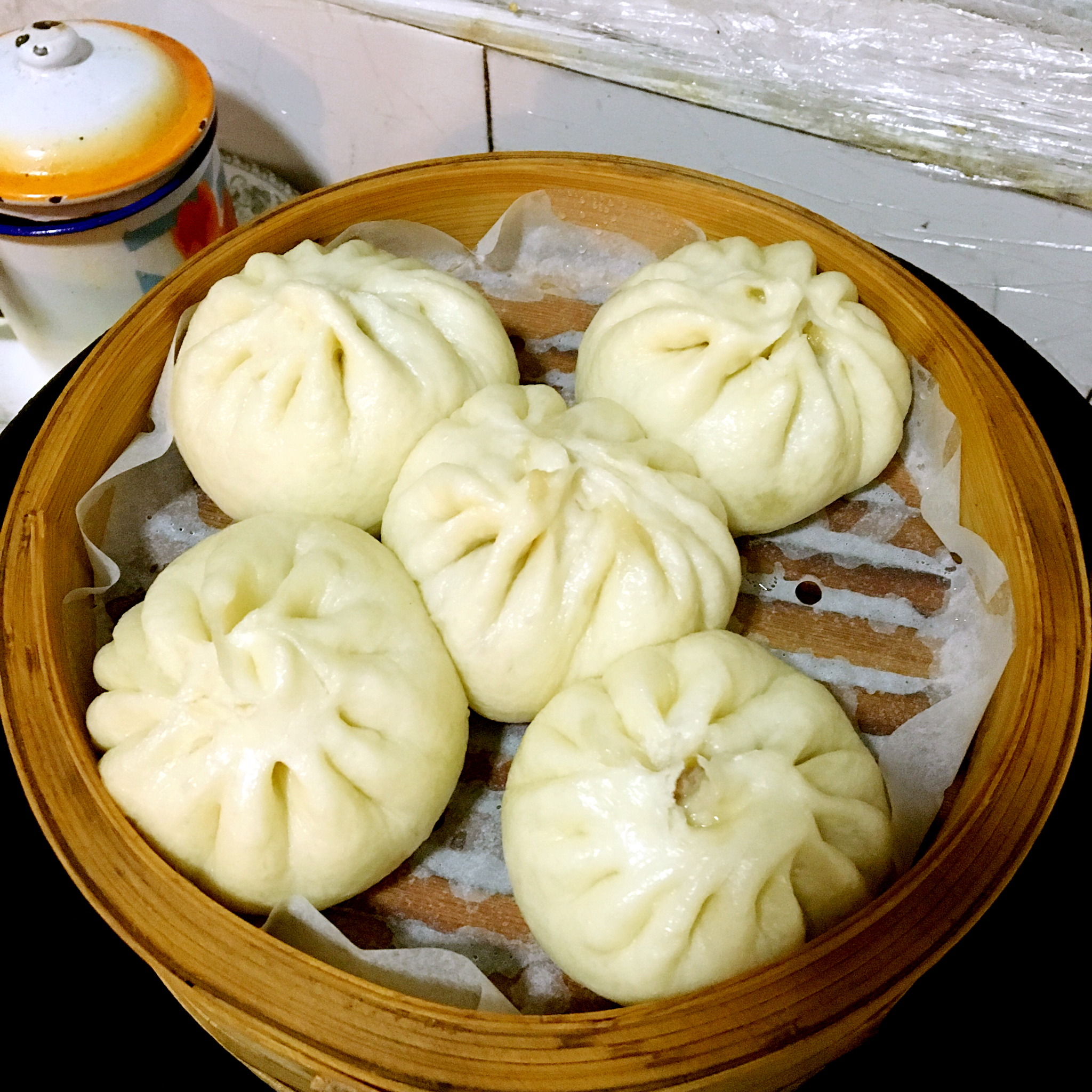 堂妈教你山菜鲜肉大包子