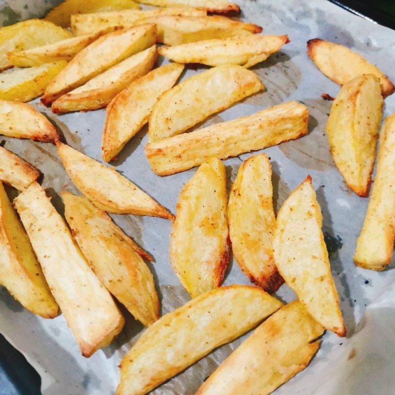 烤土豆、烤薯角