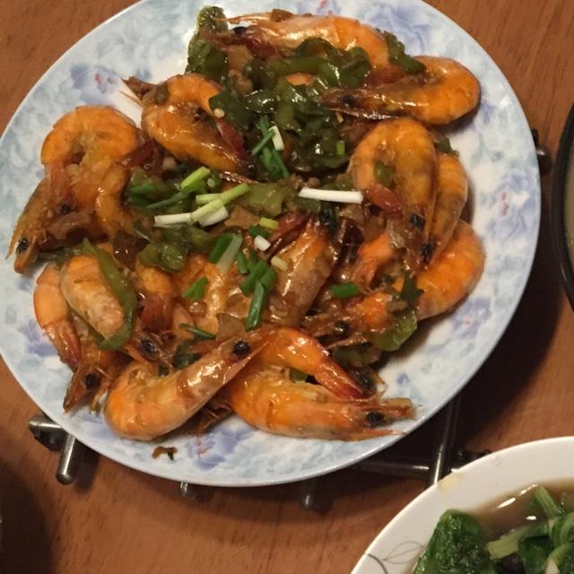 油爆基围虾