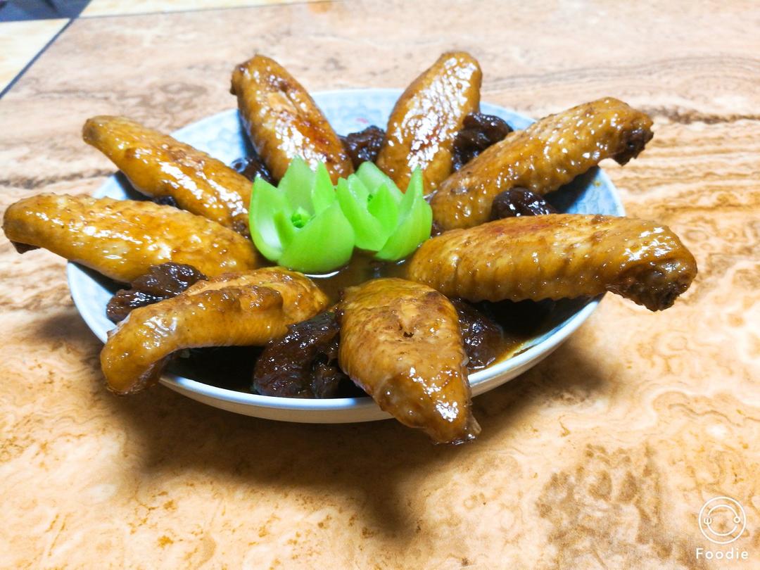 话梅鸡翅