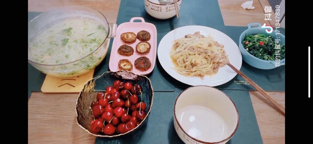 孜然烤香菇