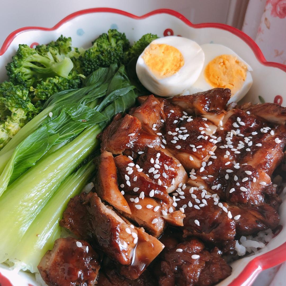 照烧鸡腿饭 （配照烧汁做法）