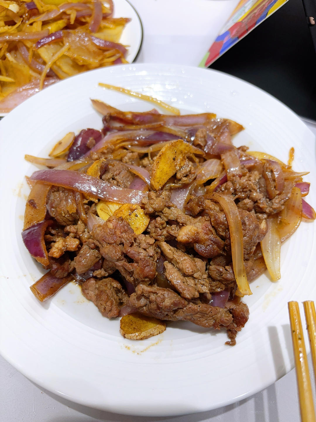 洋葱炒牛肉🔥低脂营养❗️后悔没有早点发现这个做法❗️❗️