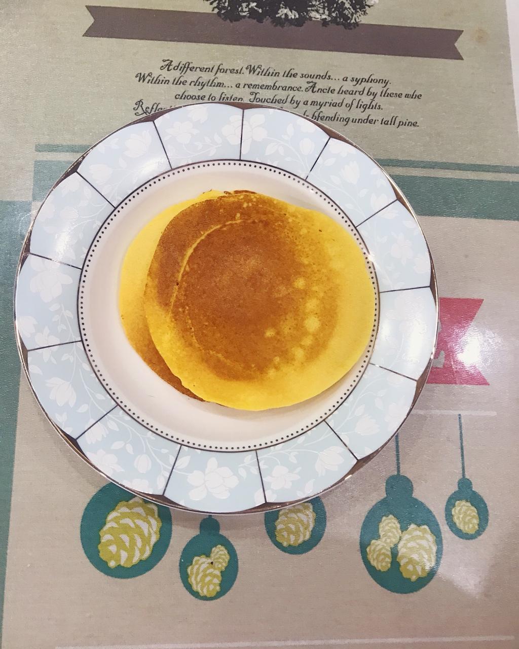 玉米面鸡蛋饼