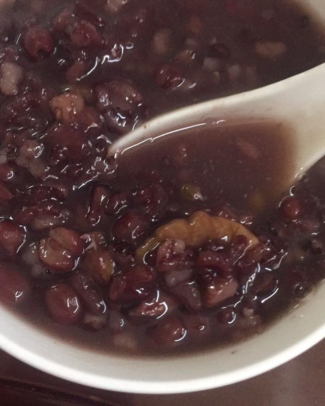 红豆黑米粥