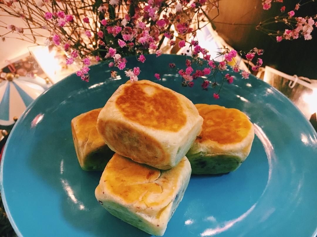 【爆浆紫薯仙豆糕】