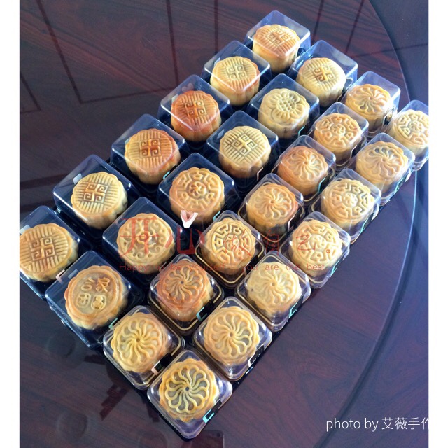 广式莲蓉（豆沙）蛋黄月饼（超详细步骤）