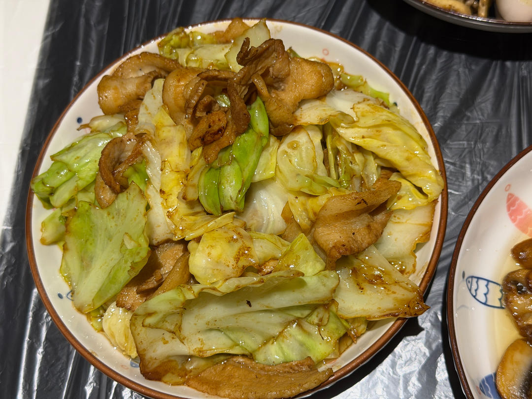 下饭菜：炒包菜