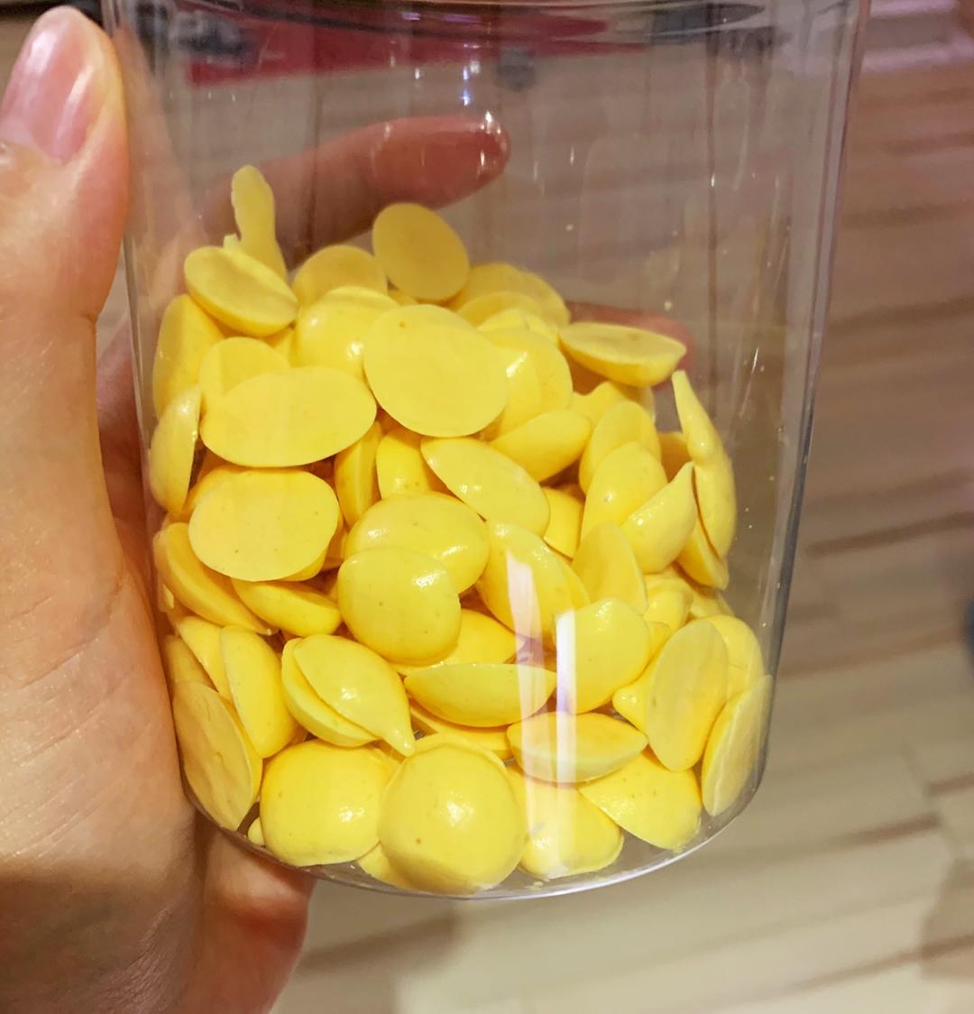 宝宝辅食系列～蛋黄溶豆