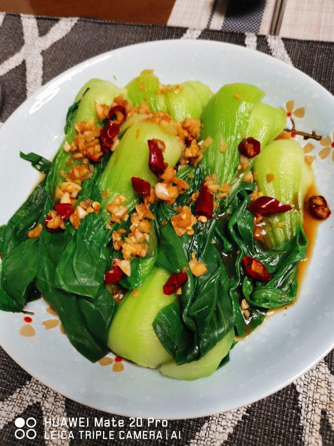 白灼油菜