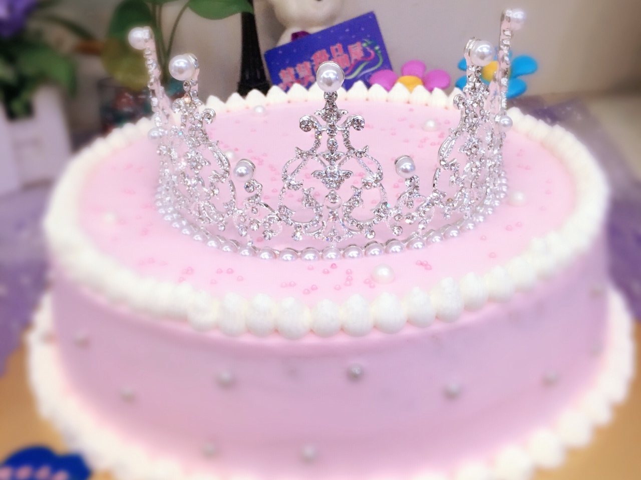 公主皇冠蛋糕的做法