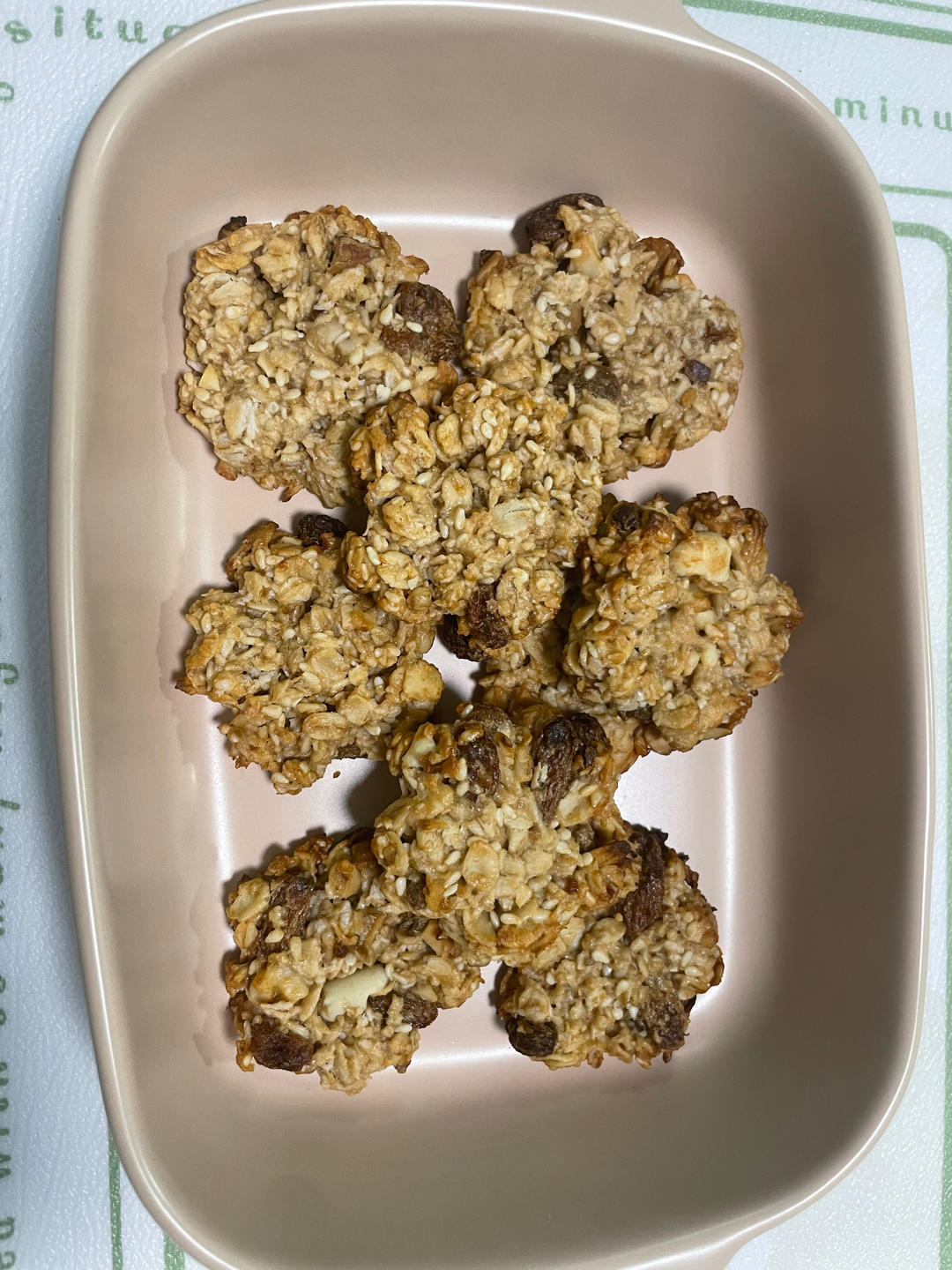 🔥酥掉渣的燕麦饼干🍪