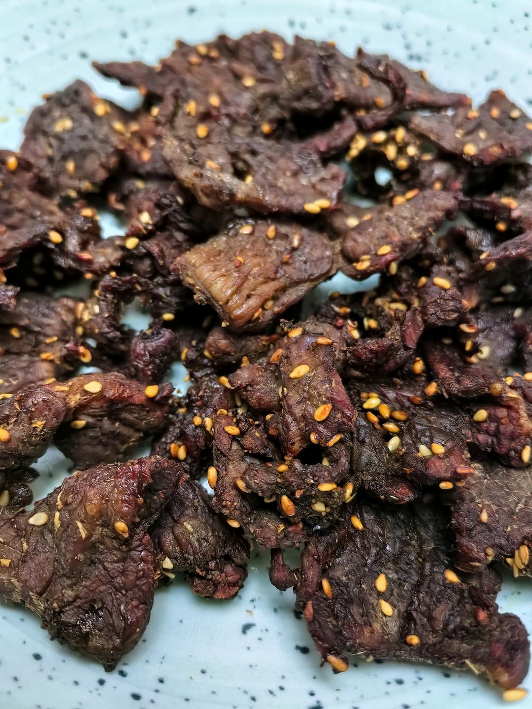 自制牛肉干（贼好吃还简单）