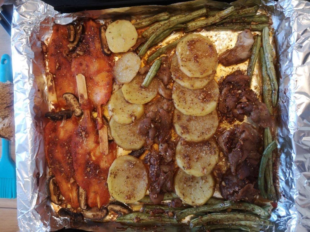 自制烤箱版烧烤，简单好吃过烧烤摊