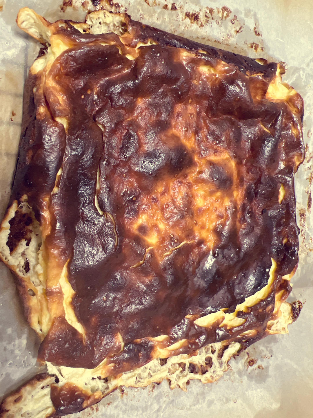 （茅屋奶酪版） 巴斯克烧焦芝士蛋糕｜超低卡、简单无脑