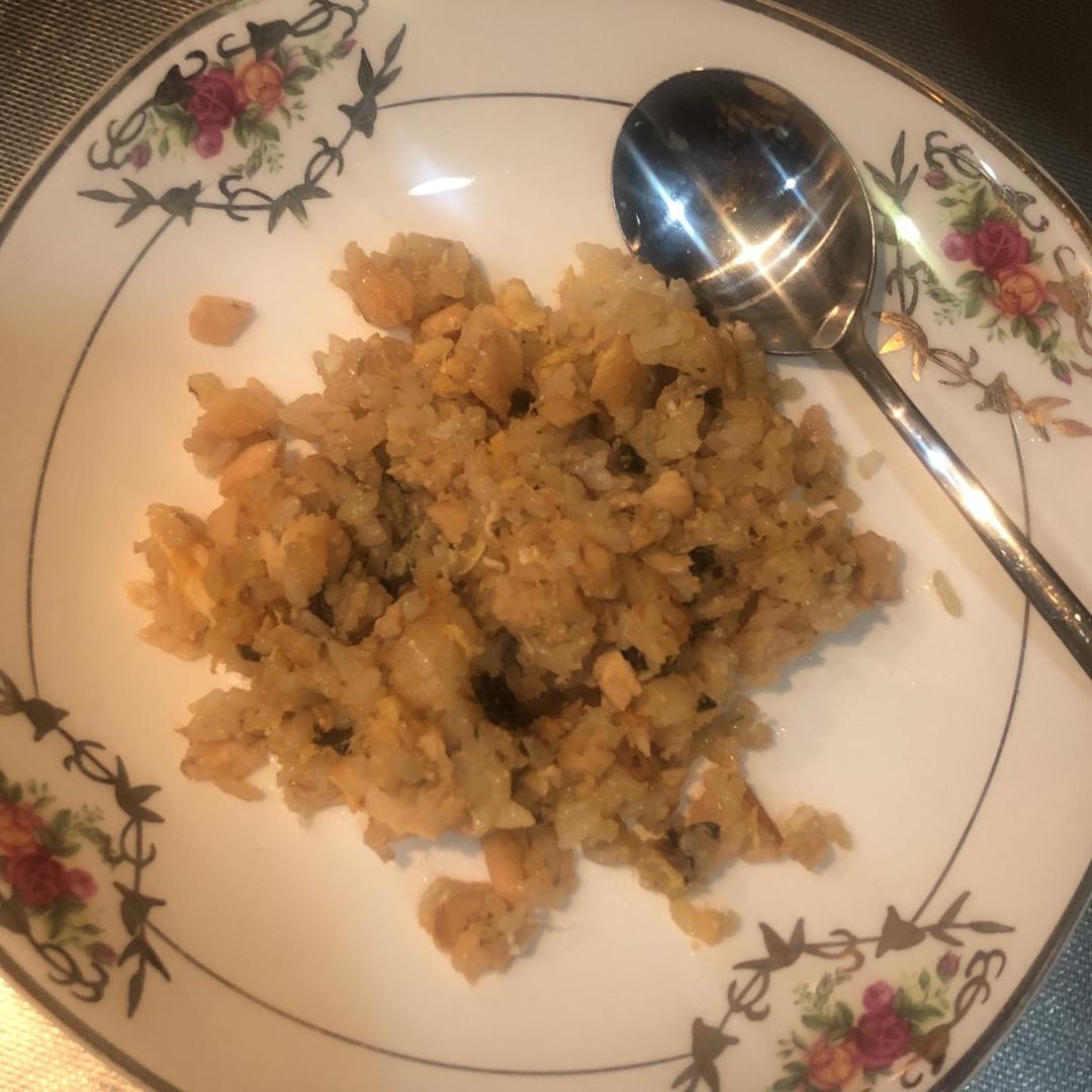 三文鱼拌饭
