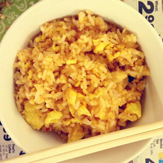 家常蛋炒饭
