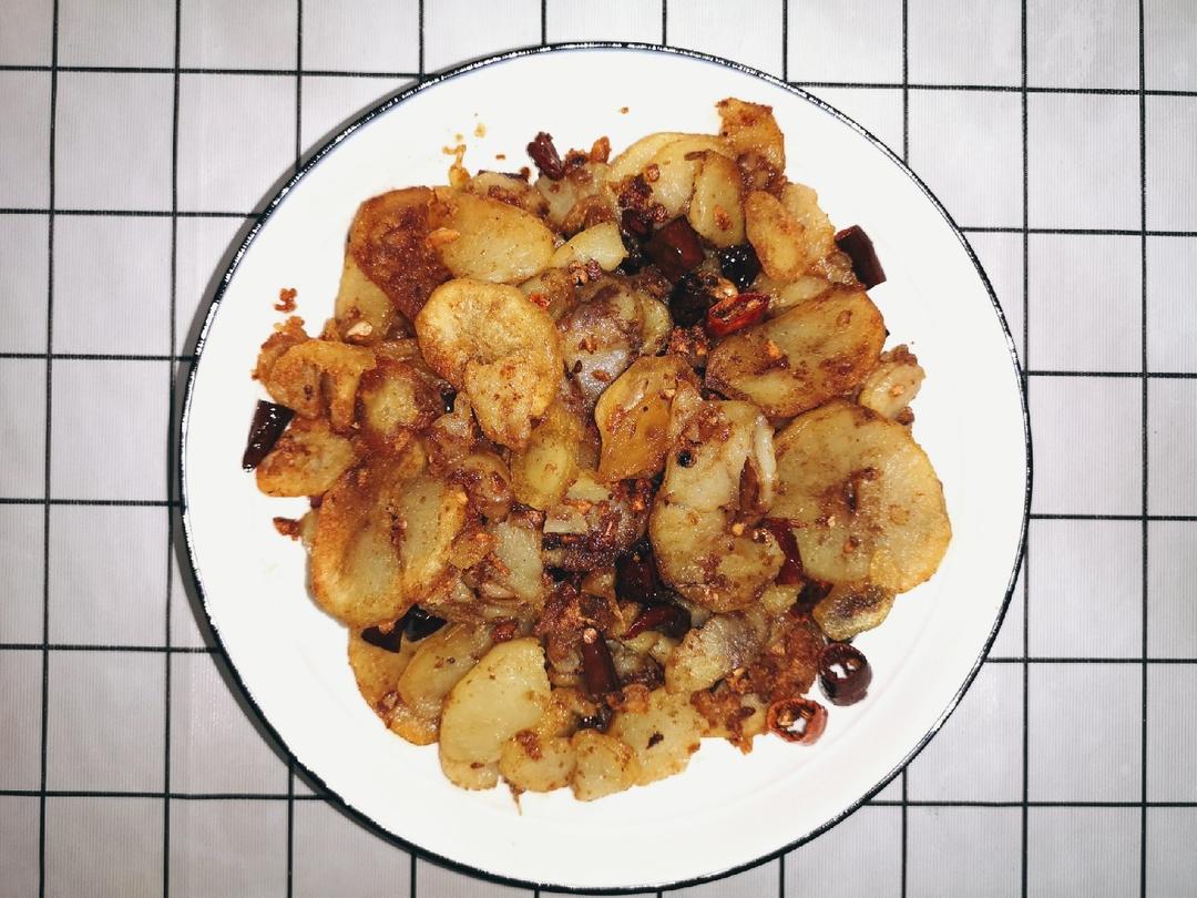 干锅土豆片