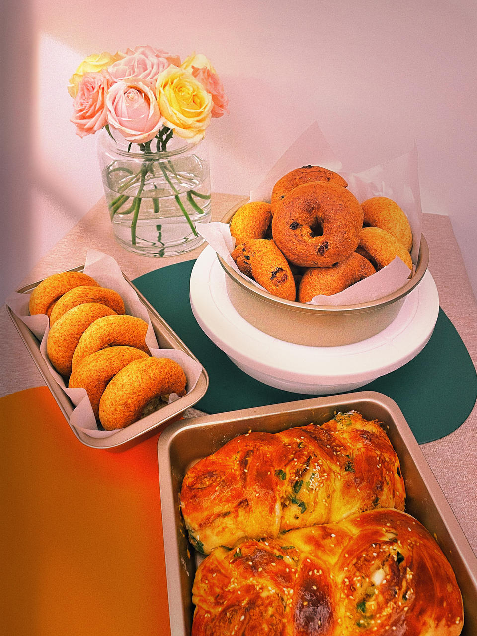 无油无糖全麦贝果❗️减脂必备主食