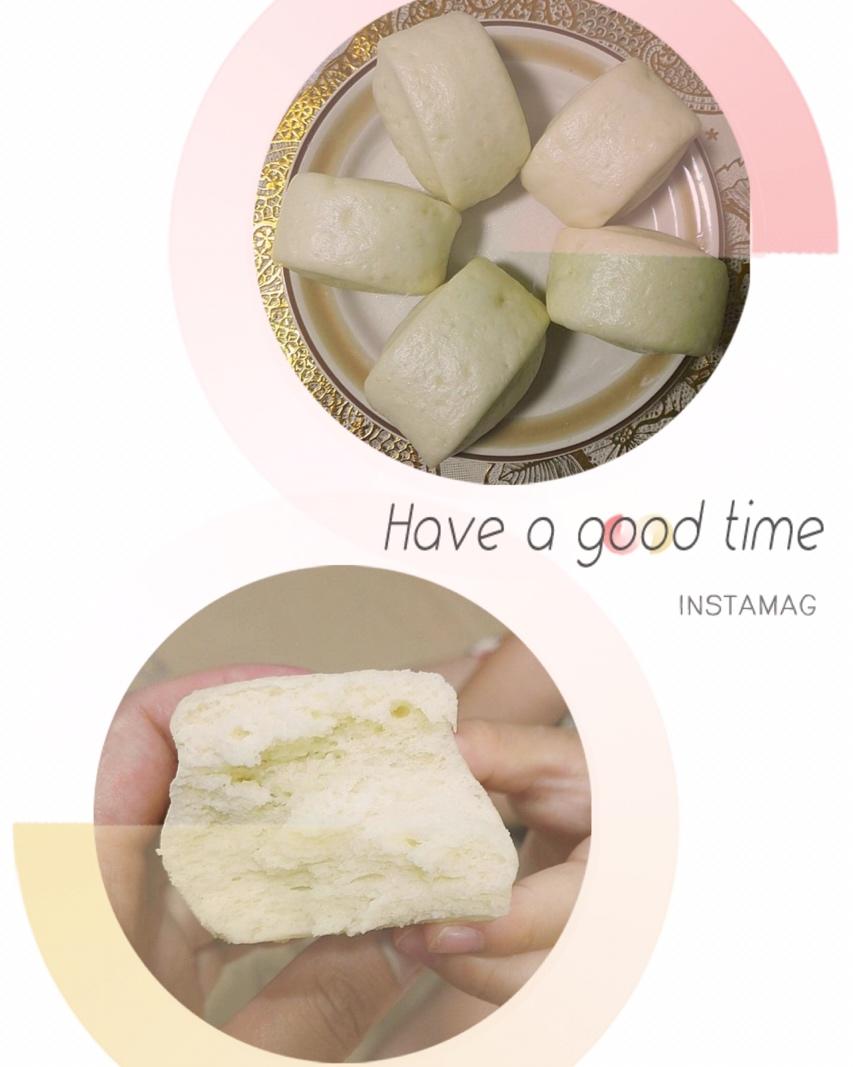 广式馒头（刀切，圆形。馒头。附视频。一次性发酵）