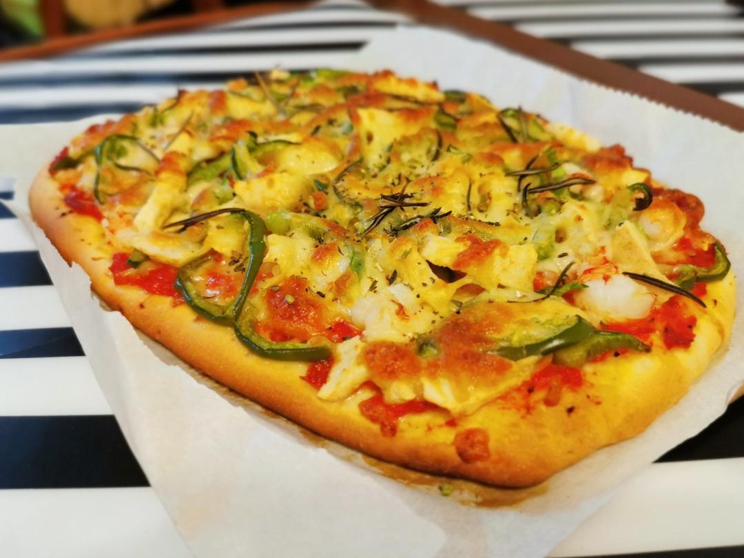 小美出品 田园风披萨pizza