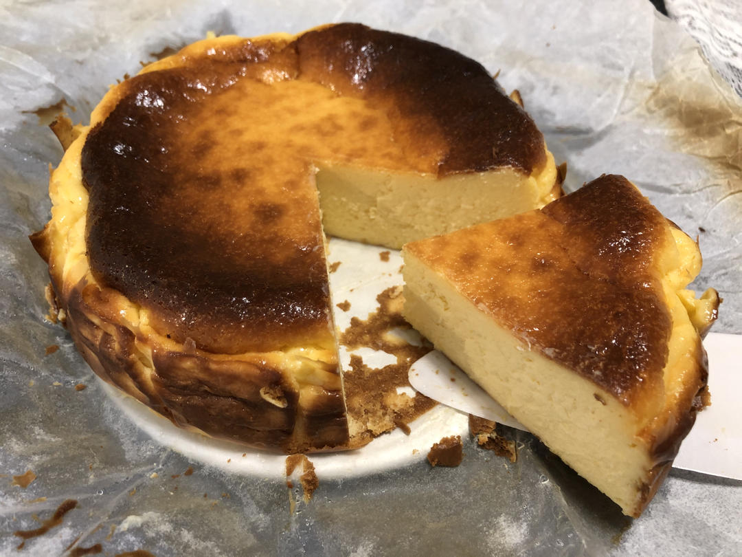 巴斯克芝士蛋糕『最简单的蛋糕』零失败🔥芝士控