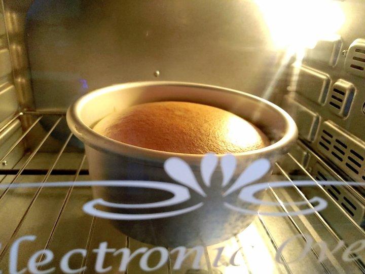 六寸抹茶戚风蛋糕