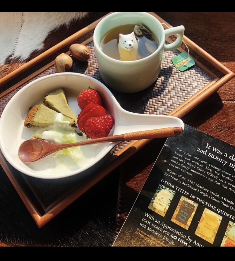 Brownie的小姐妹Tofu Greenie-低脂抹茶豆腐豆奶格林尼