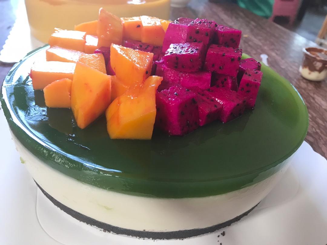 黄瓜纯酸奶慕斯