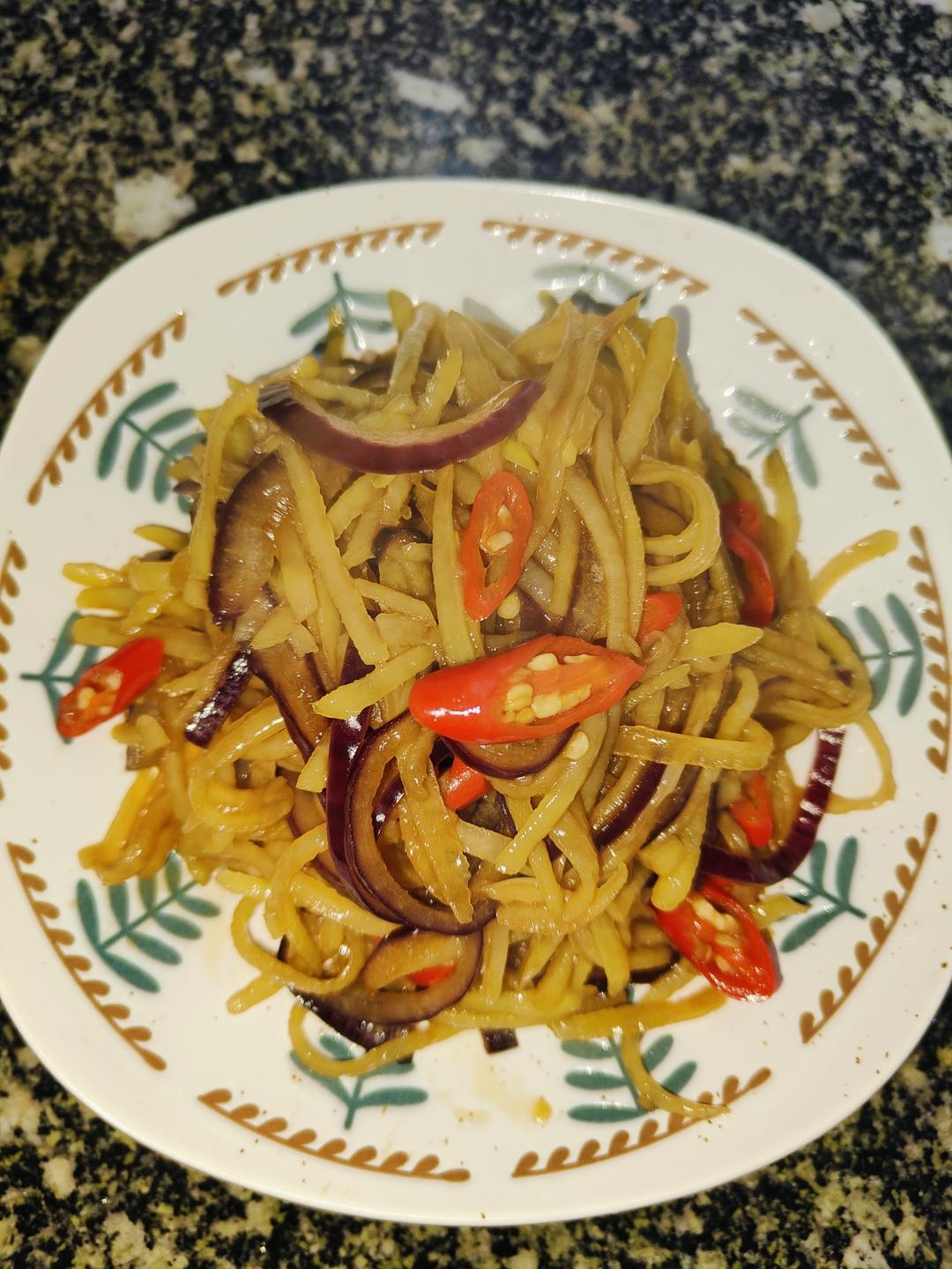 醋溜土豆丝