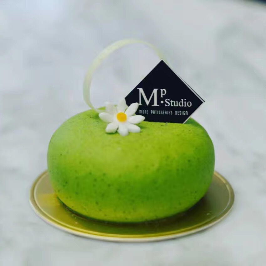 巧克力抹茶慕斯蛋糕