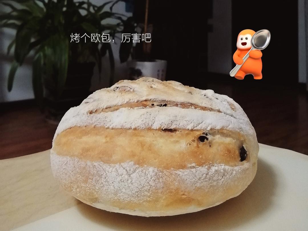 果然很简单！免揉欧包