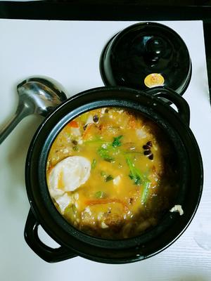 银鱼盒豆腐汤的做法 步骤3