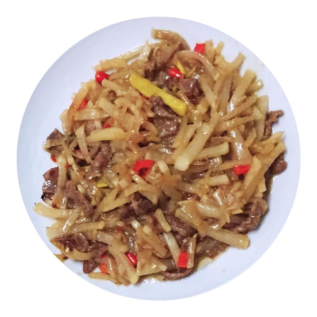 萝卜炒牛肉（超下饭感动哭系列）