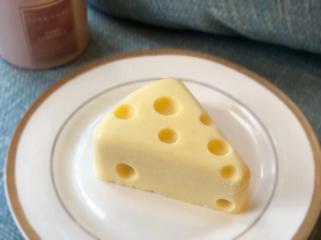 童年经典猫和老鼠同款奶酪，杰瑞奶酪，洞洞奶酪慕斯，快手版，新手版