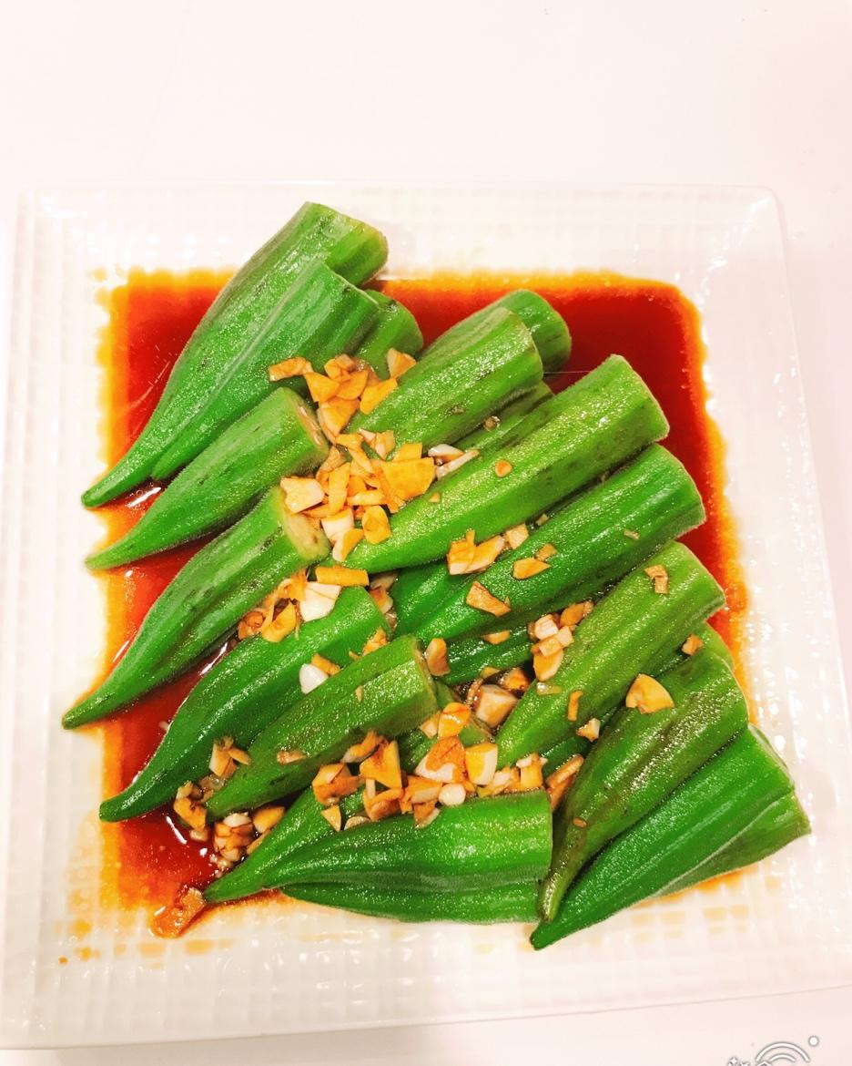 蒜蓉秋葵