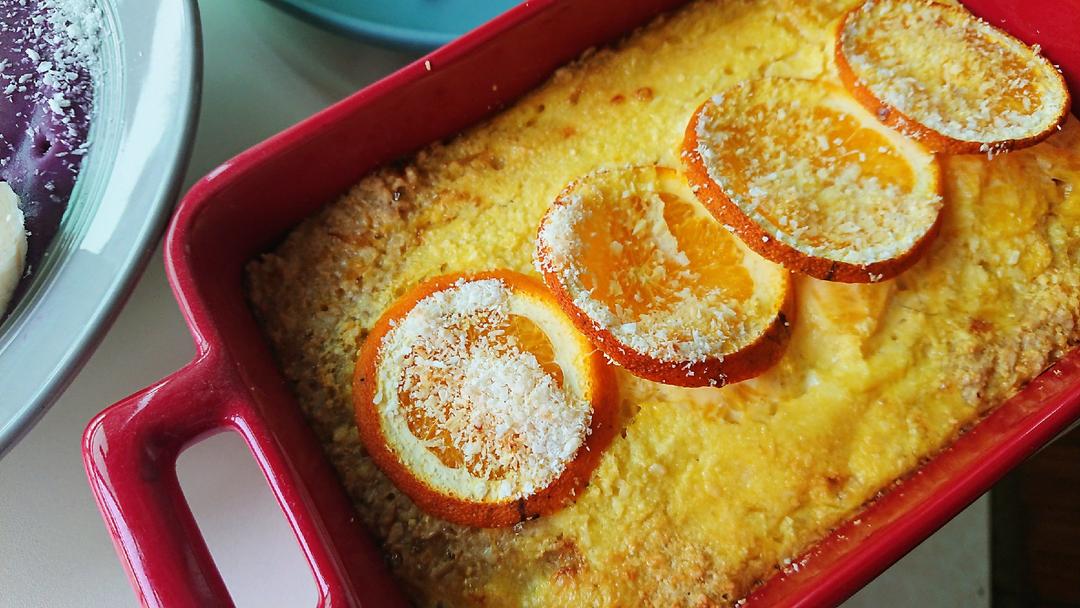 香橙烤隔夜燕麦