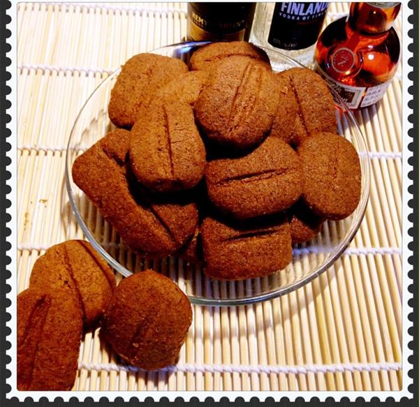 【咖啡豆豆饼干】简单的硬饼干