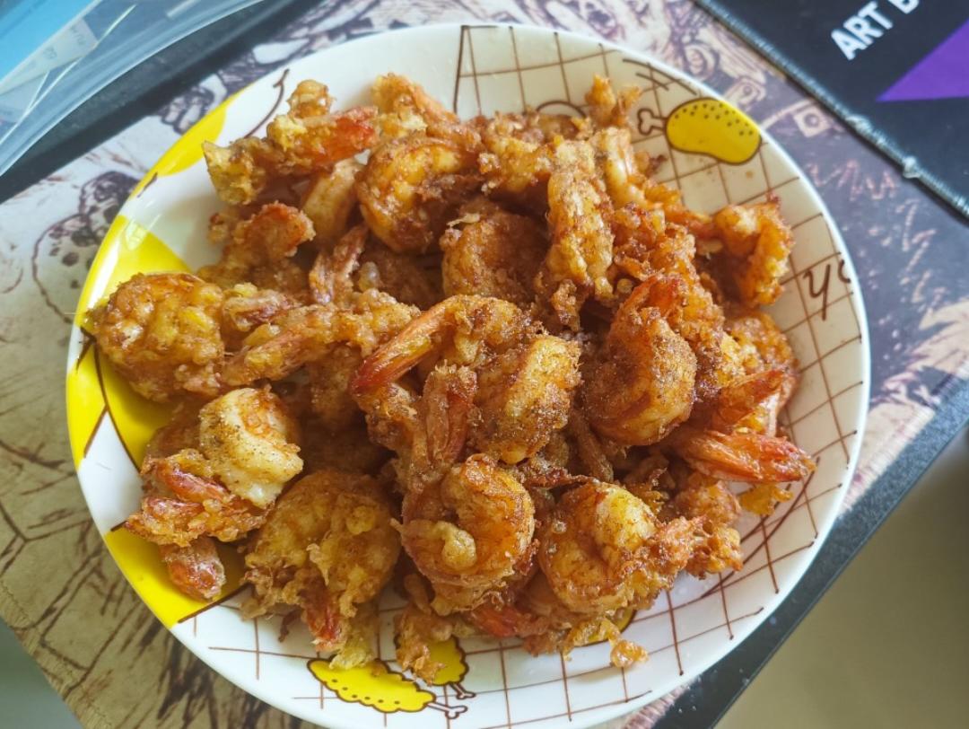 绝对不能错过！好吃到舔盘的椒盐大虾🦐