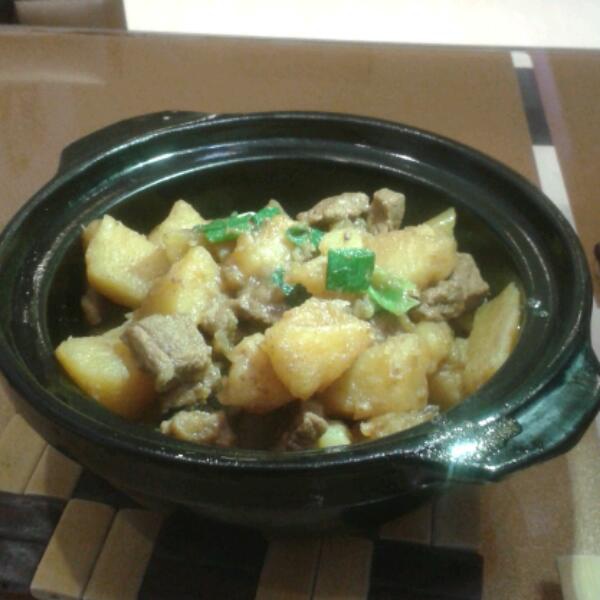 土豆烧牛肉