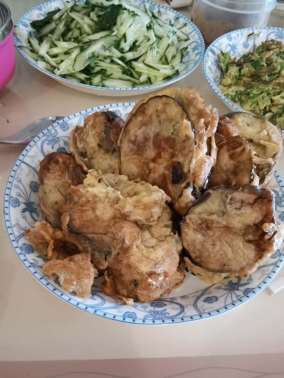 空气炸锅炸茄盒