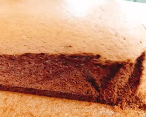 可可巧克力古早蛋糕（11寸方盘）的做法