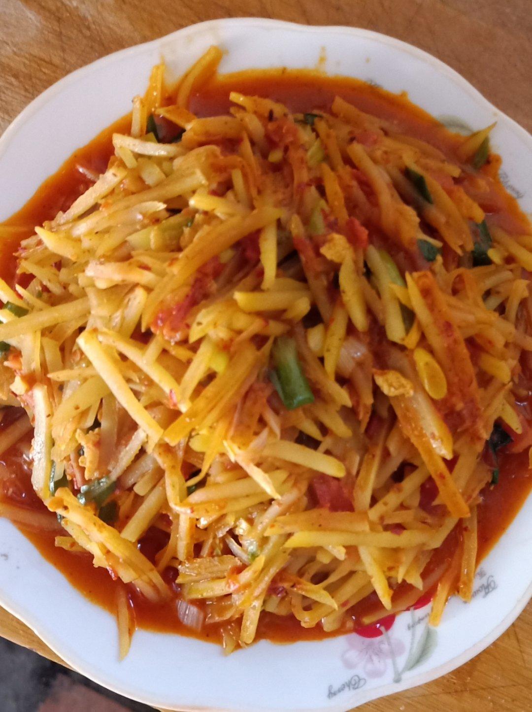 酸辣土豆丝