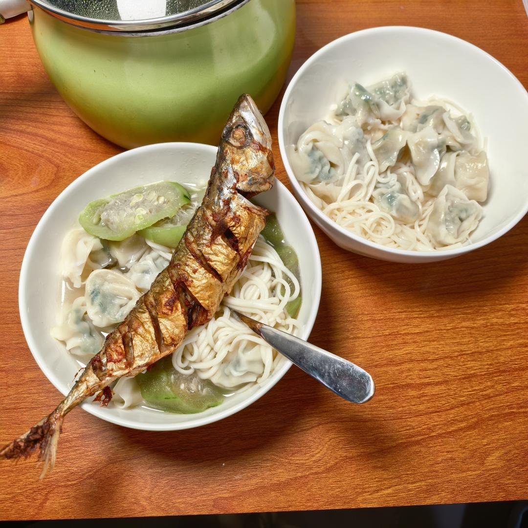 空气炸锅烤鱼无油媲美日料店盐烤青花鱼减脂