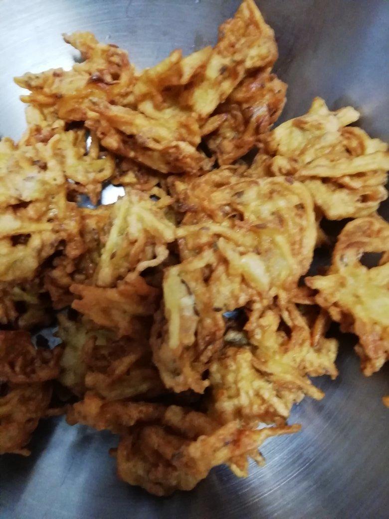 炸土豆丝丸子