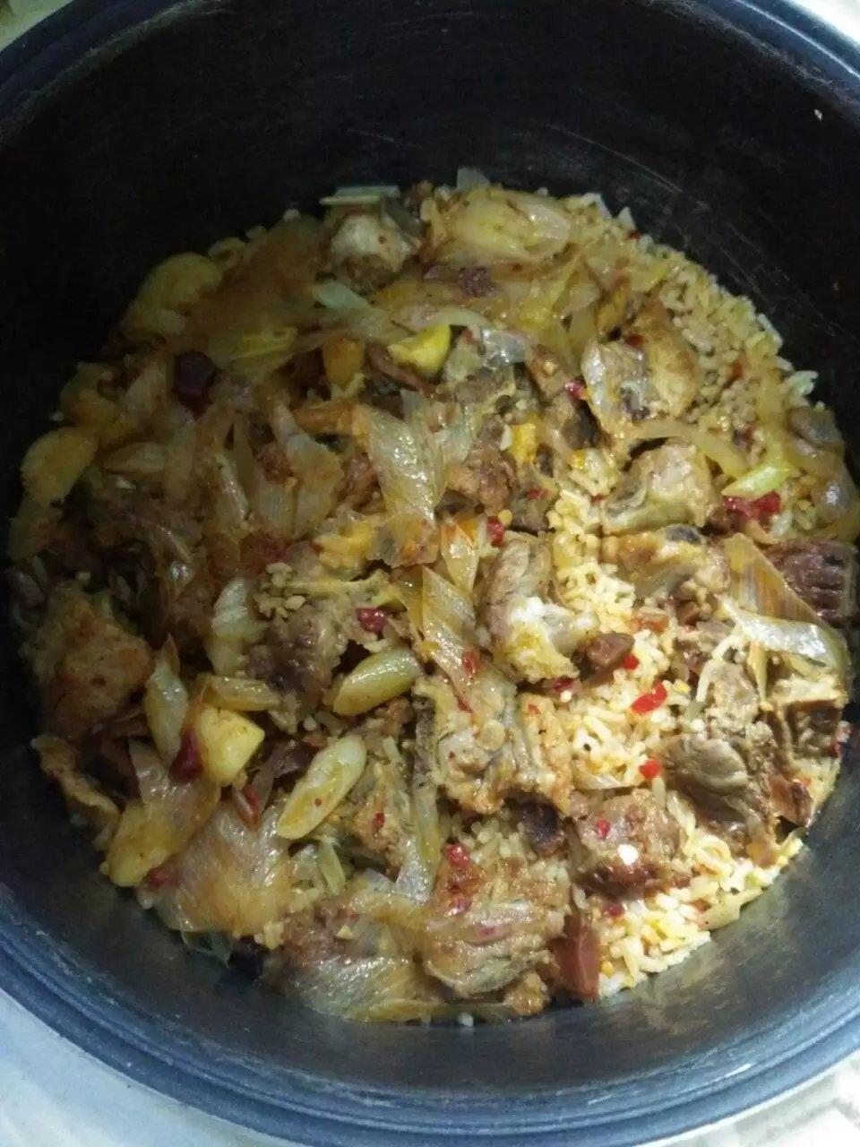 电饭锅版排骨焖饭