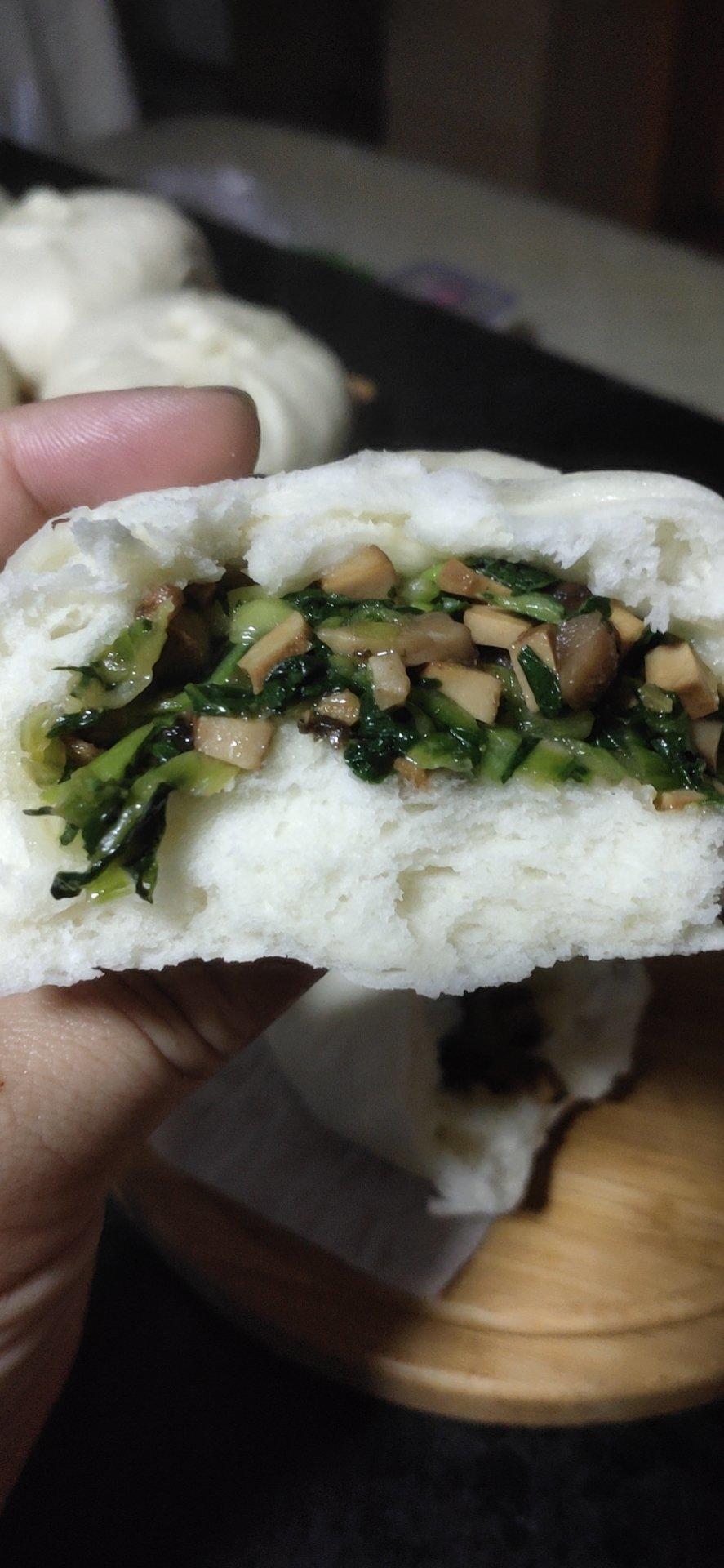 脆嫩、多汁、鲜绿~青菜菌菇包的秘密详解